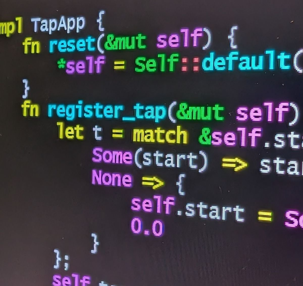 Code on a screen: where every solution starts.
