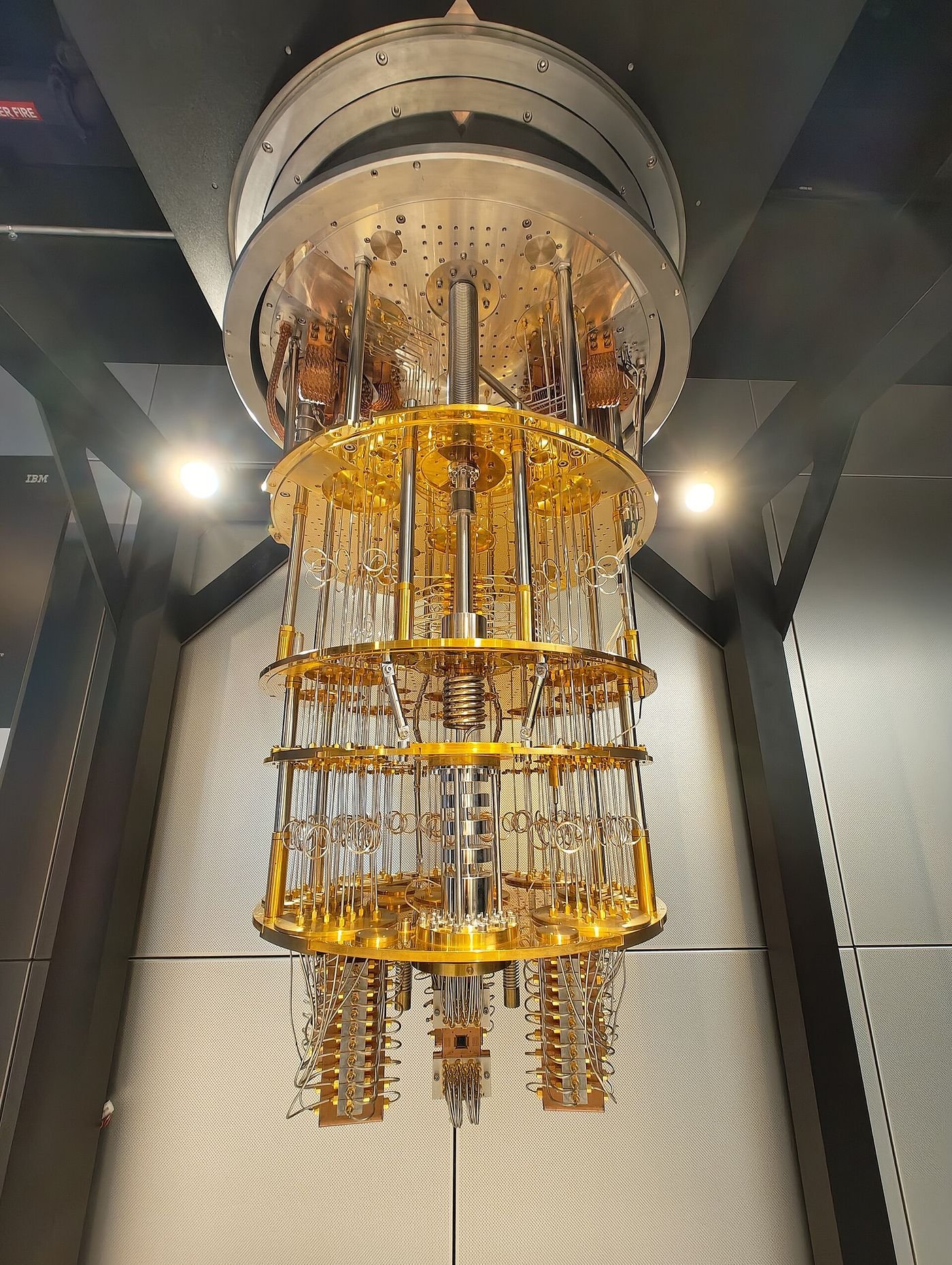 IBM Quantum System One, at IBM’s research centre in New York.